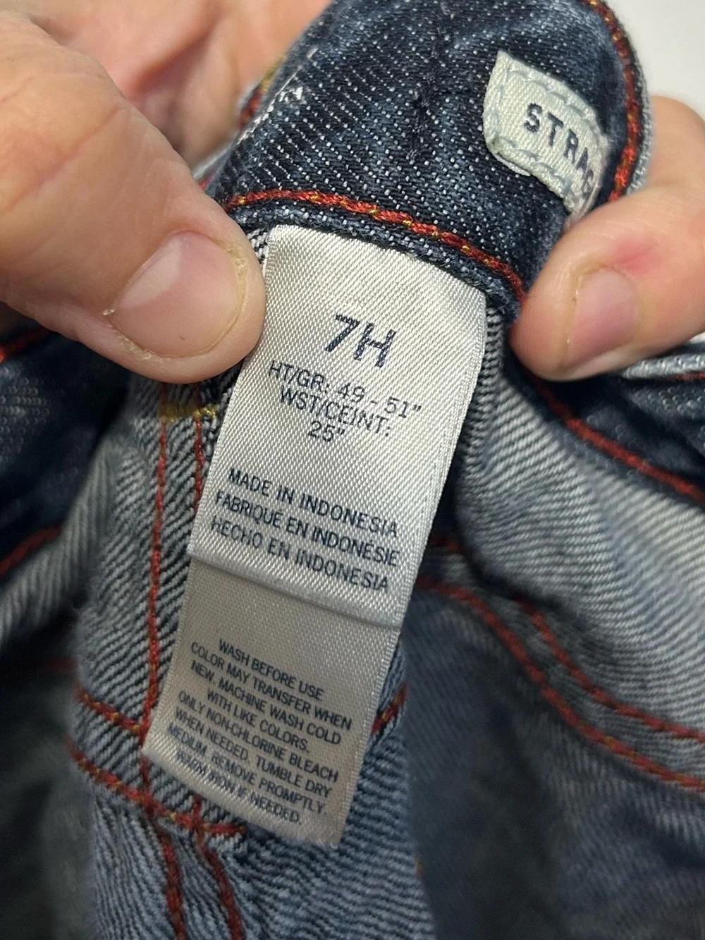 5 for $25🔥OshKosh B'Gosh Adjustable Waist Straight Jeans Boys 7H